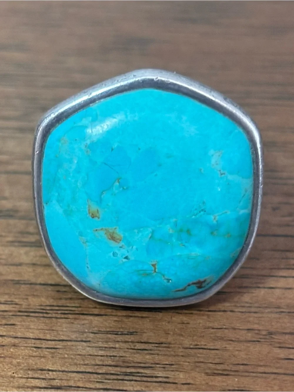 Studio Barse Turquoise Statement Ring – Sterling Silver (925) Southwestern Boho